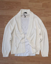 Carica l'immagine nel visualizzatore di Gallery, Cardigan SemiCropped in Filo Off-White
