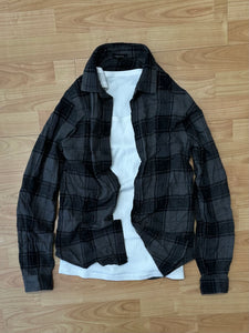 Camicia in Check Grey