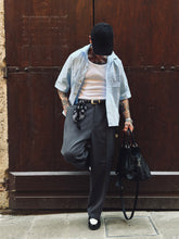 Carica l&#39;immagine nel visualizzatore di Gallery, Camicia Cropped Sky
