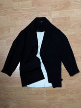 Carica l'immagine nel visualizzatore di Gallery, Blazer OverFit Un Bottone Black
