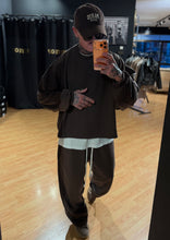 Carica l'immagine nel visualizzatore di Gallery, Panta Tuta Garzato BaggyFit Cioccolato
