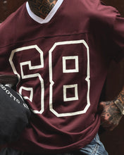Carica l'immagine nel visualizzatore di Gallery, T-Shirt BoxyFit 68 Bordeaux
