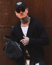 Carica l'immagine nel visualizzatore di Gallery, Cardigan SemiCropped in Filo Black
