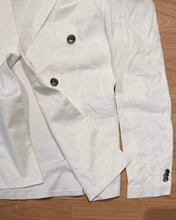 Carica l'immagine nel visualizzatore di Gallery, Blazer DoppioPetto SlimFit MistoLino Off-White
