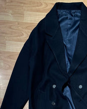 Carica l&#39;immagine nel visualizzatore di Gallery, Cappotto OverSize DoppioPetto BluNotte
