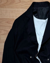 Carica l'immagine nel visualizzatore di Gallery, Blazer DoppioPetto SlimFit MistoLino Black
