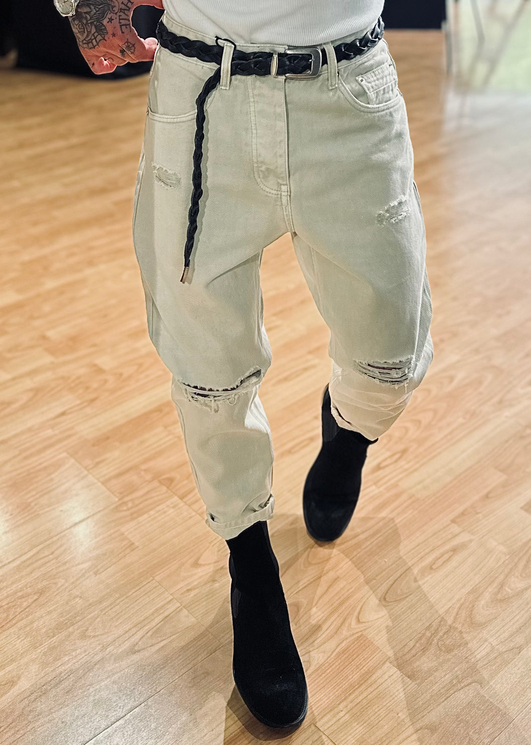 Jeans LooseFit BL Sabbia