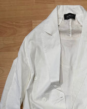 Carica l'immagine nel visualizzatore di Gallery, Blazer DoppioPetto SlimFit MistoLino Off-White
