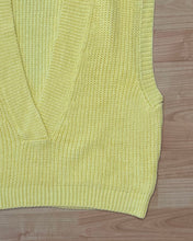 Carica l'immagine nel visualizzatore di Gallery, Gilet OverSize Cropped Lemon
