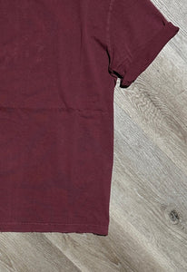 T-Shirt SemiOverSize Destroyed Bordeaux