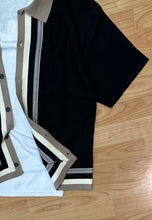Carica l&#39;immagine nel visualizzatore di Gallery, Camicia Coordinato 80’s Black
