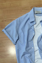 Carica l&#39;immagine nel visualizzatore di Gallery, Camicia MC OverSize Sky
