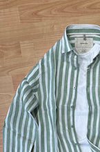 Carica l&#39;immagine nel visualizzatore di Gallery, Camicia GL In Lino Green

