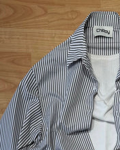 Carica l'immagine nel visualizzatore di Gallery, Camicia a Bacchetta Cropped DarkGrey
