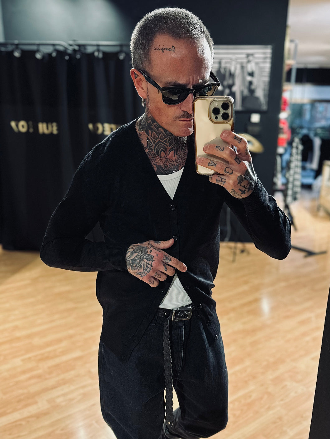 Cardigan Basic Black