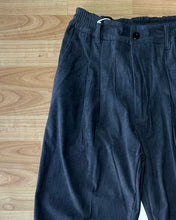 Carica l&#39;immagine nel visualizzatore di Gallery, Panta Pence SuperLooseFit a Costine Piombo
