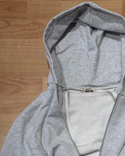Carica l'immagine nel visualizzatore di Gallery, Felpa ZIP del Completo Sporty Garzata BoxyFit Grey
