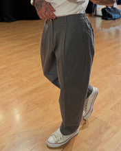 Carica l'immagine nel visualizzatore di Gallery, PANTA STRUTTURATO BAGGYFIT DARKGREY
