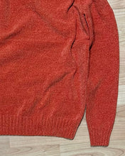 Carica l&#39;immagine nel visualizzatore di Gallery, Maglione in Ciniglia Zucca
