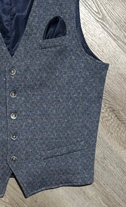 Gilet in Fantasia Blue