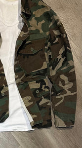 Jacket Patch Camo Military