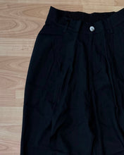 Carica l'immagine nel visualizzatore di Gallery, Panta BaggyFit MistoLino Black
