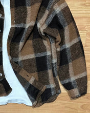 Carica l&#39;immagine nel visualizzatore di Gallery, Camicione Flanella MistoLana Cioccolato
