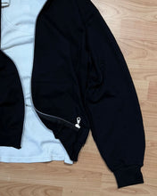 Carica l'immagine nel visualizzatore di Gallery, Felpa ZIP del Completo Sporty Garzata BoxyFit Cropped Black
