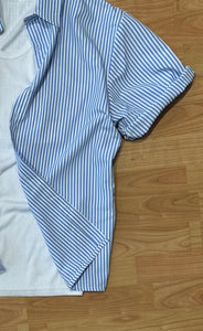 Camicia MC OverSize Sky