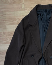 Carica l&#39;immagine nel visualizzatore di Gallery, Cappotto OverSize DoppioPetto Cioccolato
