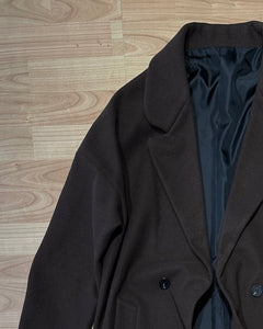 Cappotto OverSize DoppioPetto Cioccolato