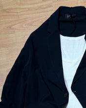 Carica l'immagine nel visualizzatore di Gallery, Blazer OverFit Due Bottoni BluNotte
