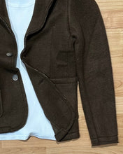 Carica l&#39;immagine nel visualizzatore di Gallery, Blazer LanaCotta SlimFit Cioccolato
