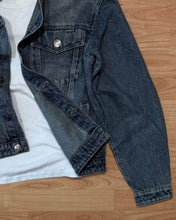 Carica l'immagine nel visualizzatore di Gallery, Giubbotto In Jeans OverSize 90's Used Blue

