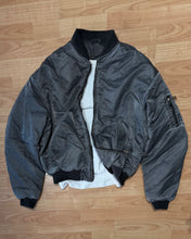 Carica l'immagine nel visualizzatore di Gallery, BOMBER ANNI ‘90 CROPPED DARK GREY
