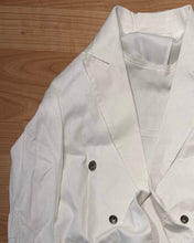 Carica l'immagine nel visualizzatore di Gallery, Blazer DoppioPetto SlimFit MistoLino Off-White
