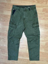 Carica l&#39;immagine nel visualizzatore di Gallery, Cargo VerdeArmy BaggyFit Inserti Jeans
