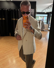 Carica l'immagine nel visualizzatore di Gallery, Blazer del Completo Sonny DoppioPetto OverSize MochaMousse
