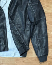 Carica l&#39;immagine nel visualizzatore di Gallery, Bomber in Ecopelle 1899 DarkGrey
