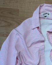 Carica l'immagine nel visualizzatore di Gallery, Camicia a Bacchetta Cropped Pink

