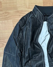Carica l&#39;immagine nel visualizzatore di Gallery, Bomber in Ecopelle 1899 DarkGrey
