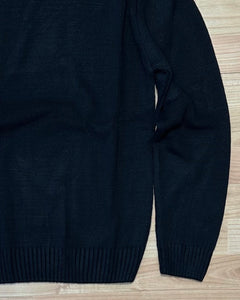 Girocollo MistoLana Black