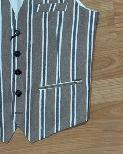 Gilet MistoLino Gentle Coffee