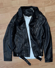 Carica l'immagine nel visualizzatore di Gallery, CHIODO SEMI OVERSIZE ANNI 80 BLACK
