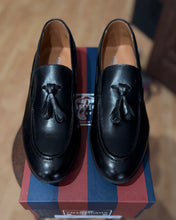 Carica l'immagine nel visualizzatore di Gallery, MOCASSINO BON BON IN PELLE BLACK
