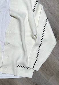 Cardigan Seams Off-White