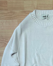 Carica l&#39;immagine nel visualizzatore di Gallery, Girocollo MistoLana Off-White
