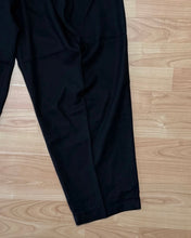 Carica l'immagine nel visualizzatore di Gallery, Panta BaggyFit MistoLino Black
