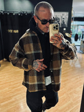 Carica l&#39;immagine nel visualizzatore di Gallery, Camicione Flanella MistoLana Cioccolato
