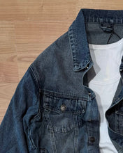 Carica l'immagine nel visualizzatore di Gallery, Giubbotto In Jeans OverSize 90's Used Blue
